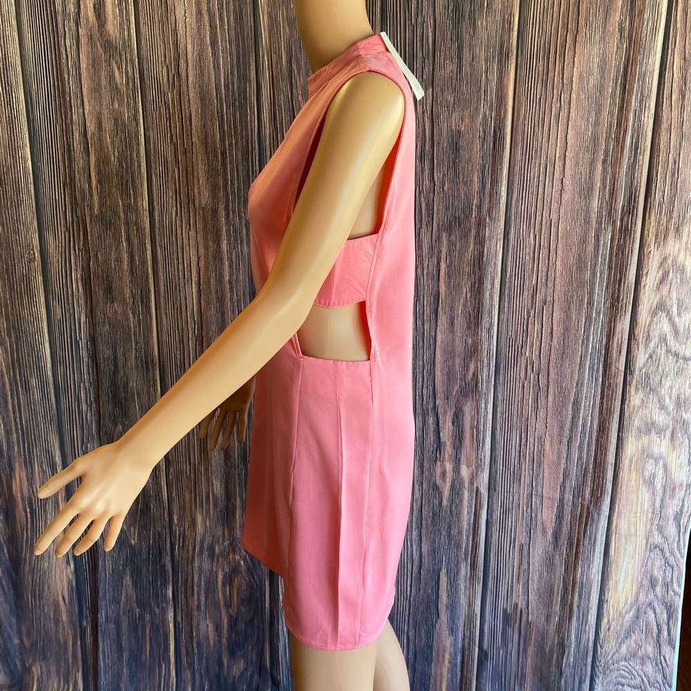 TOBI NWT baby light pink cut out dress size Medium
